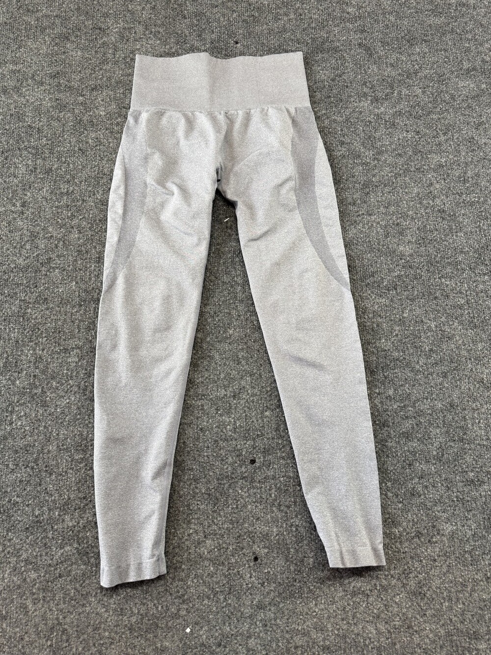 NVGTN Leggings Womens Small Gray Seamless High Waist Ankle Yoga Gym Pants
